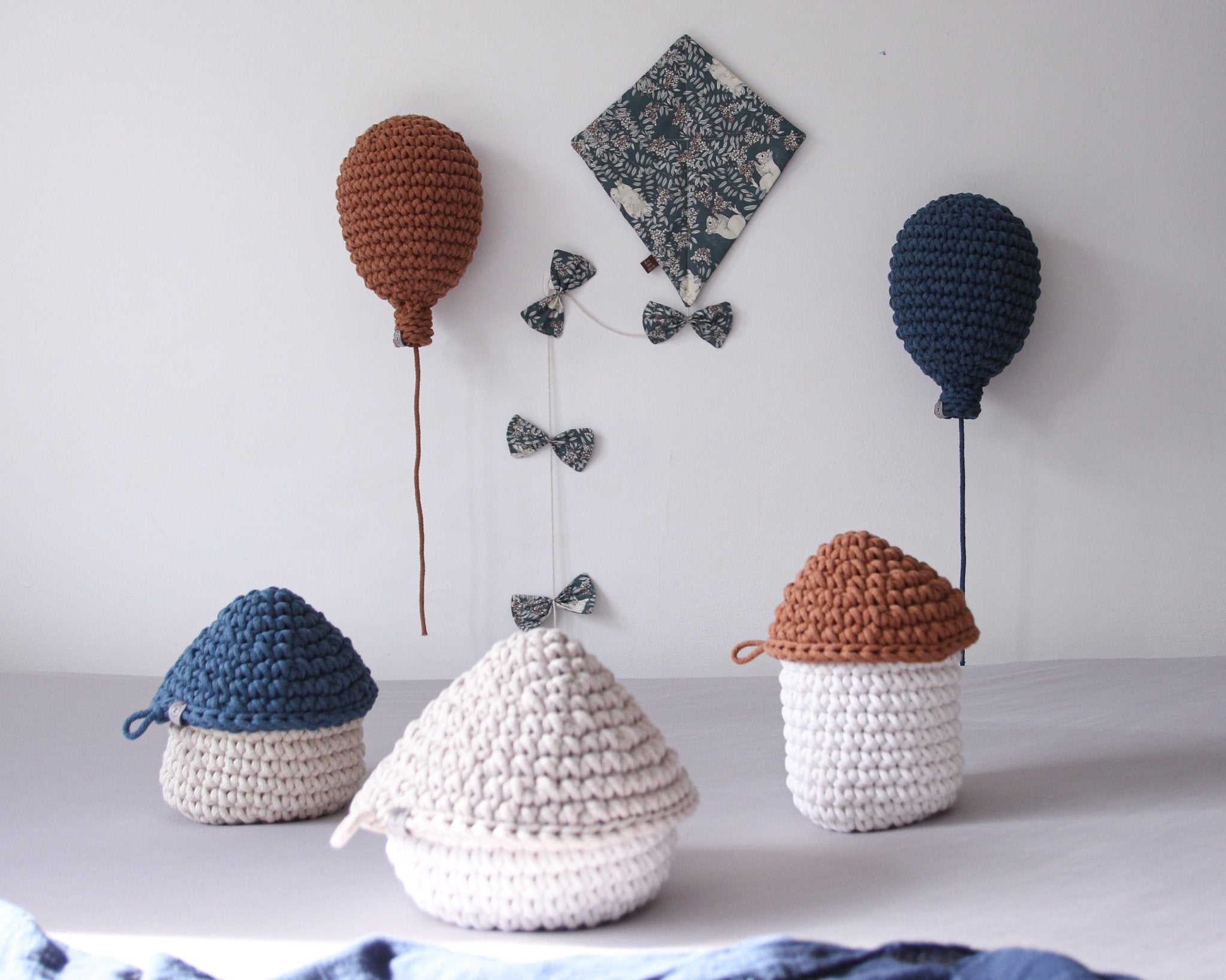 Smurf Basket | IVORY & OATMEAL