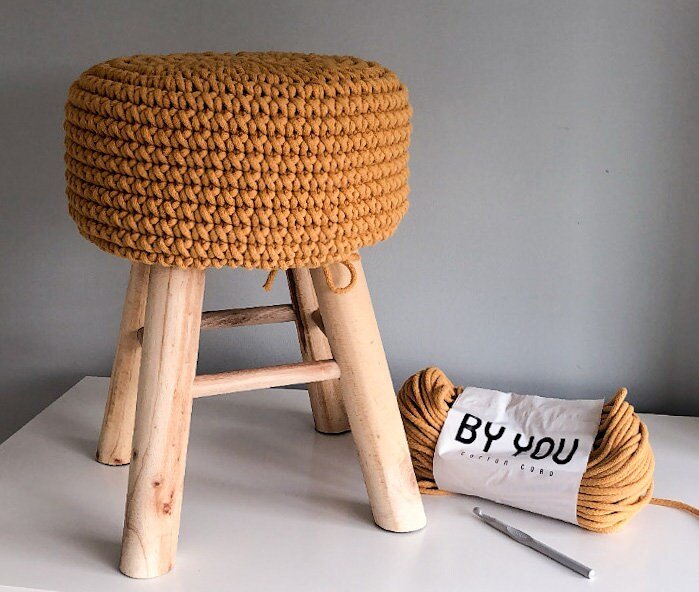 Stool Cover - Crochet Pattern